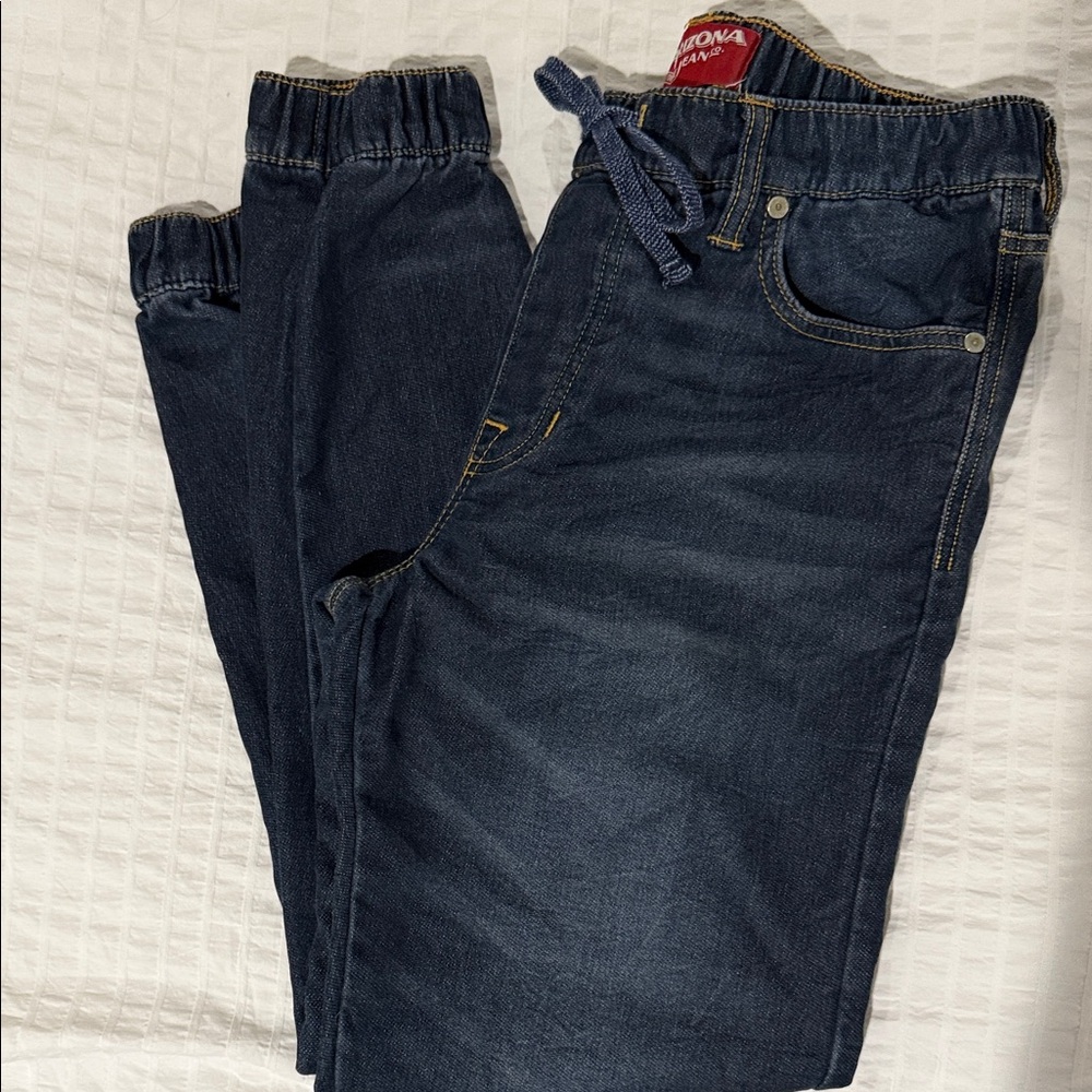 Women’s Soft Pull-on Jogger Jeans Dark Blue